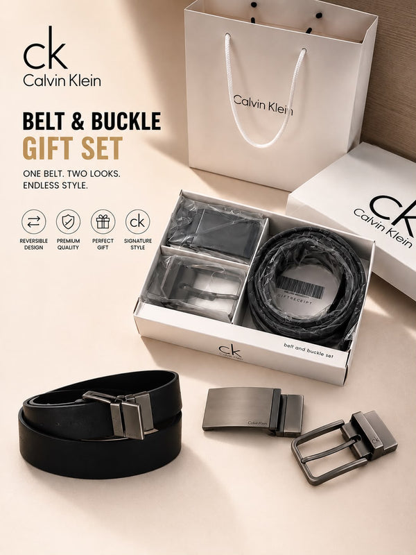Calvin Klein Premium Men’s Belt Gift Set