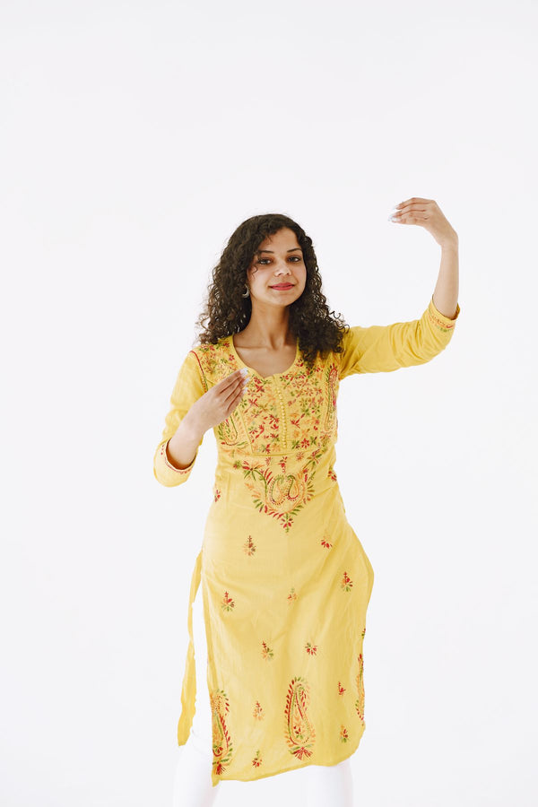 Women's Printed Kurti (sample photo — replace with your own product photography)